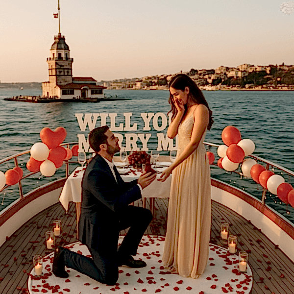 Evlilik Teklifi Yat Kiralama