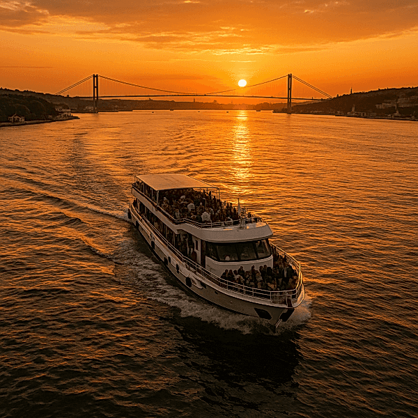 İstanbul Günbatımı Boğaz Tekne Turu